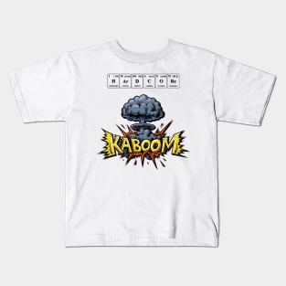 funny hard kaboom Kids T-Shirt
